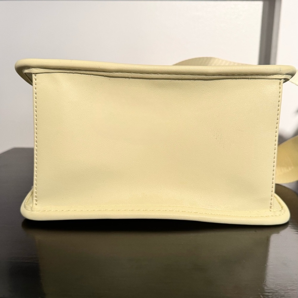 Steve Madden Lemon Yellow Mini Tote with Card Case - Picture 11 of 16